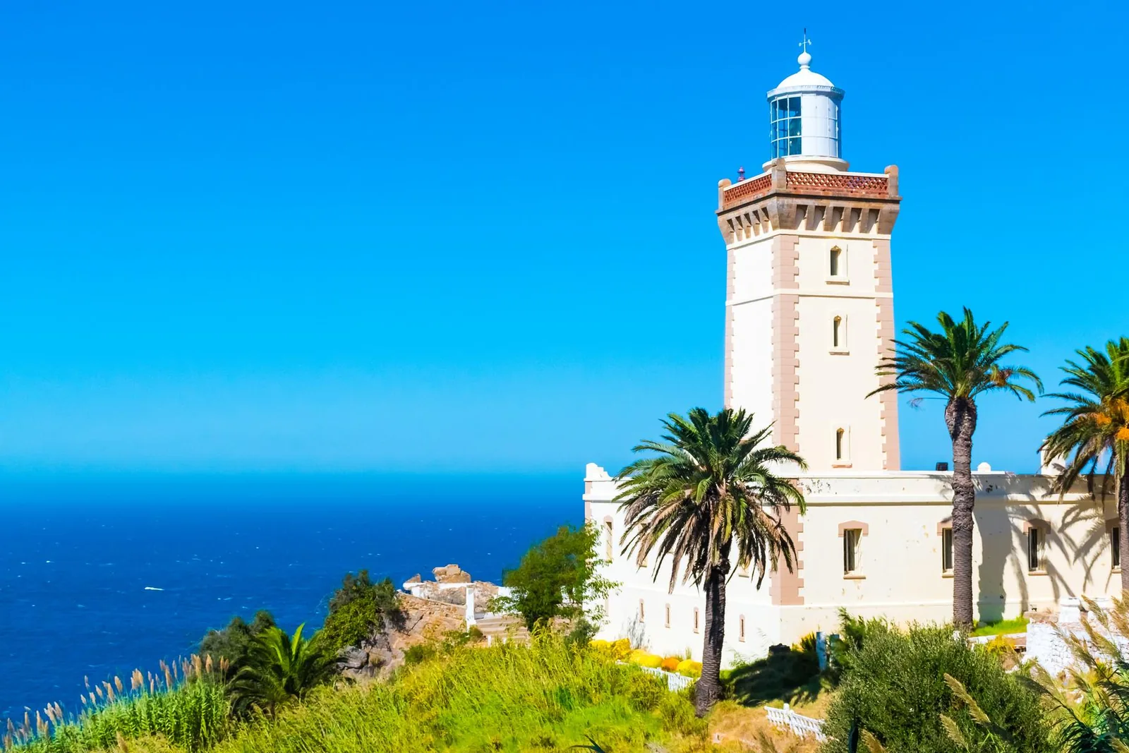 A coastal viewpoint over the Strait of Gibraltar